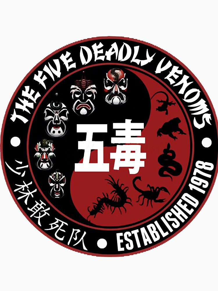 Five Deadly Venoms T-Shirts, Hoodie, Sweatshirt