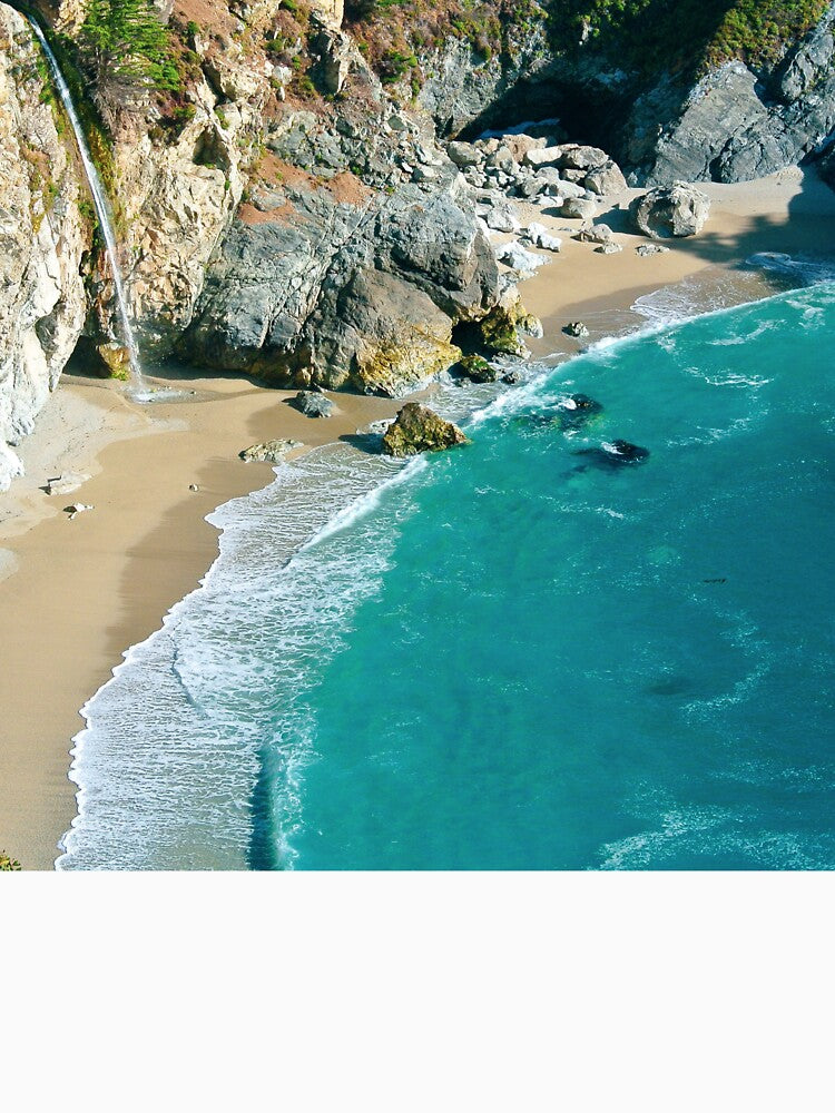 Beautiful Summer Beach, Ocean Shore by newburyboutique T-Shirts, Hoodie, Sweatshirt | BlankRebels.com (Image 3)