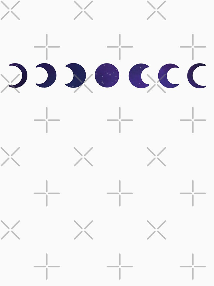 Moon phase galaxy by secretmagic T-Shirts, Hoodie, Sweatshirt | BlankRebels.com (Image 3)