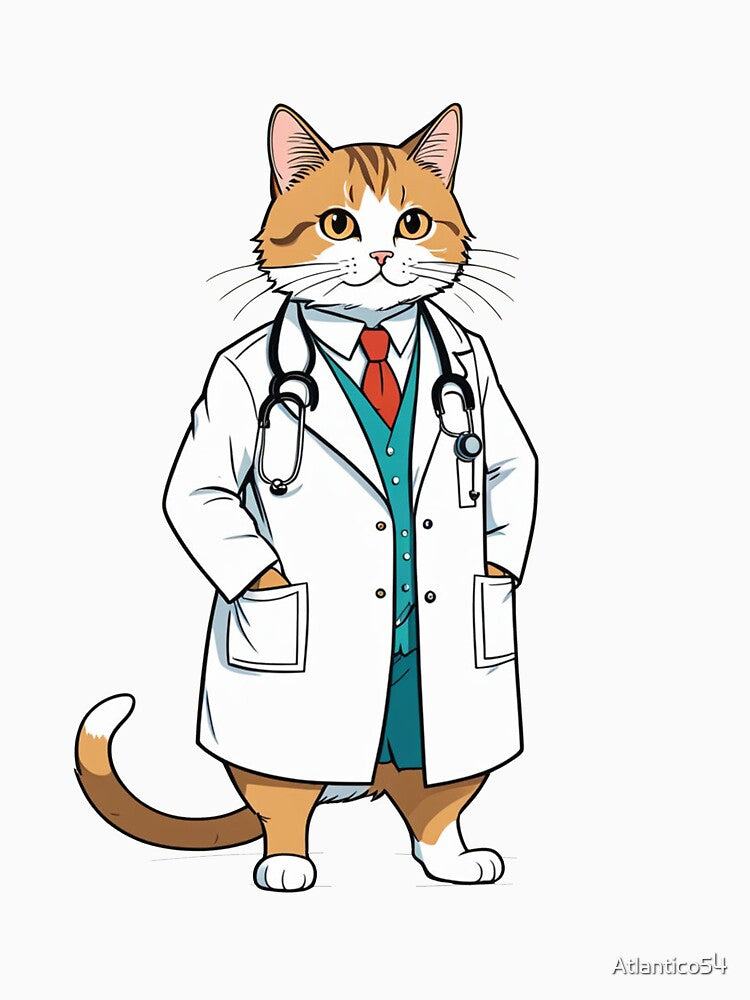 Cat Doctor by Atlantico54 T-Shirts, Hoodie, Sweatshirt | BlankRebels.com (Image 3)