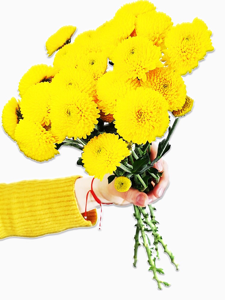 FLoral Design - Yellow Flowers by WazStore T-Shirts, Hoodie, Sweatshirt | BlankRebels.com (Image 3)