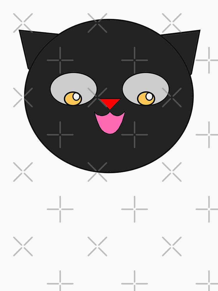 Smiling Black Cat by RioCariocaClub T-Shirts, Hoodie, Sweatshirt | BlankRebels.com (Image 3)