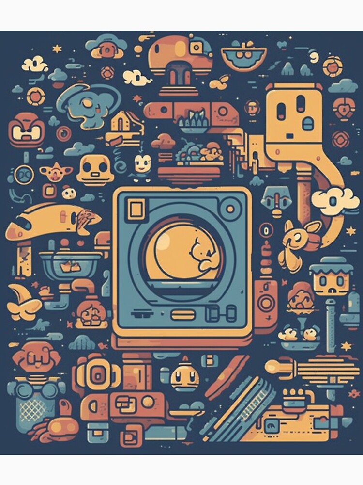 Relive the golden age 16bit inspired gaming design ?️? by RobotBadGuy0