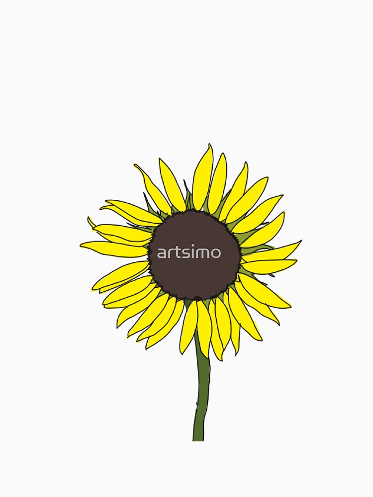 sunflower by artsimo T-Shirts, Hoodie, Sweatshirt | BlankRebels.com (Image 3)