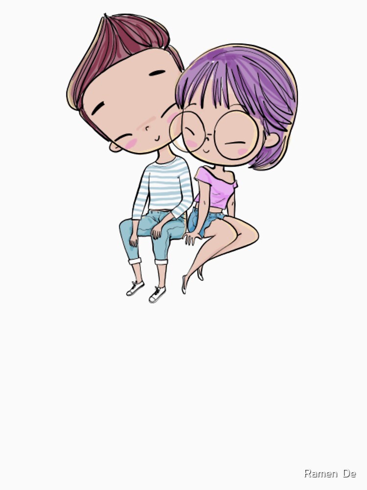 Couple by Ramen  De T-Shirts, Hoodie, Sweatshirt | BlankRebels.com (Image 3)