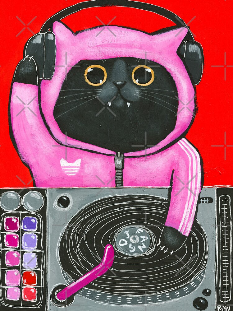 DJ Fang by KilkennyCat Art