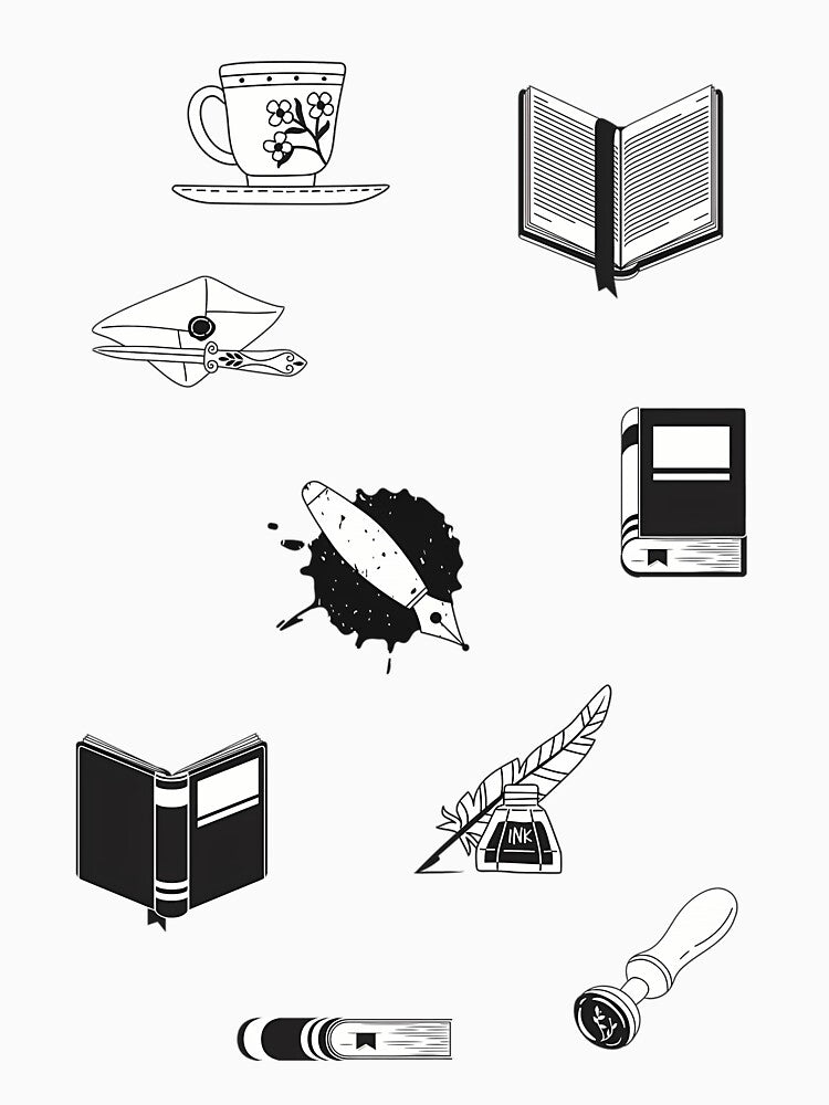 Old Literature Things Dark Academia Pack by gmndagdmfou15 T-Shirts, Hoodie, Sweatshirt | BlankRebels.com (Image 3)