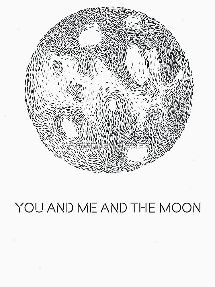 You and Me and The Moon by Amanda Iglesias T-Shirts, Hoodie, Sweatshirt | BlankRebels.com (Image 3)