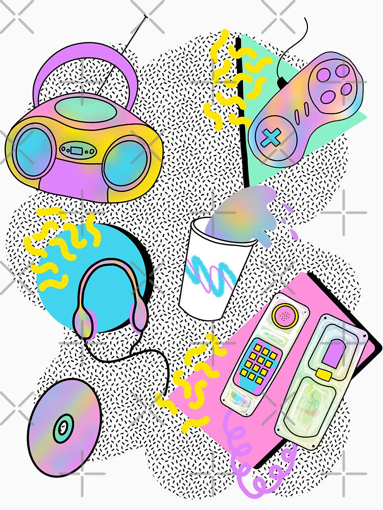 90s nostalgia millenial retro by Heather  Hinson T-Shirts, Hoodie, Sweatshirt | BlankRebels.com (Image 3)
