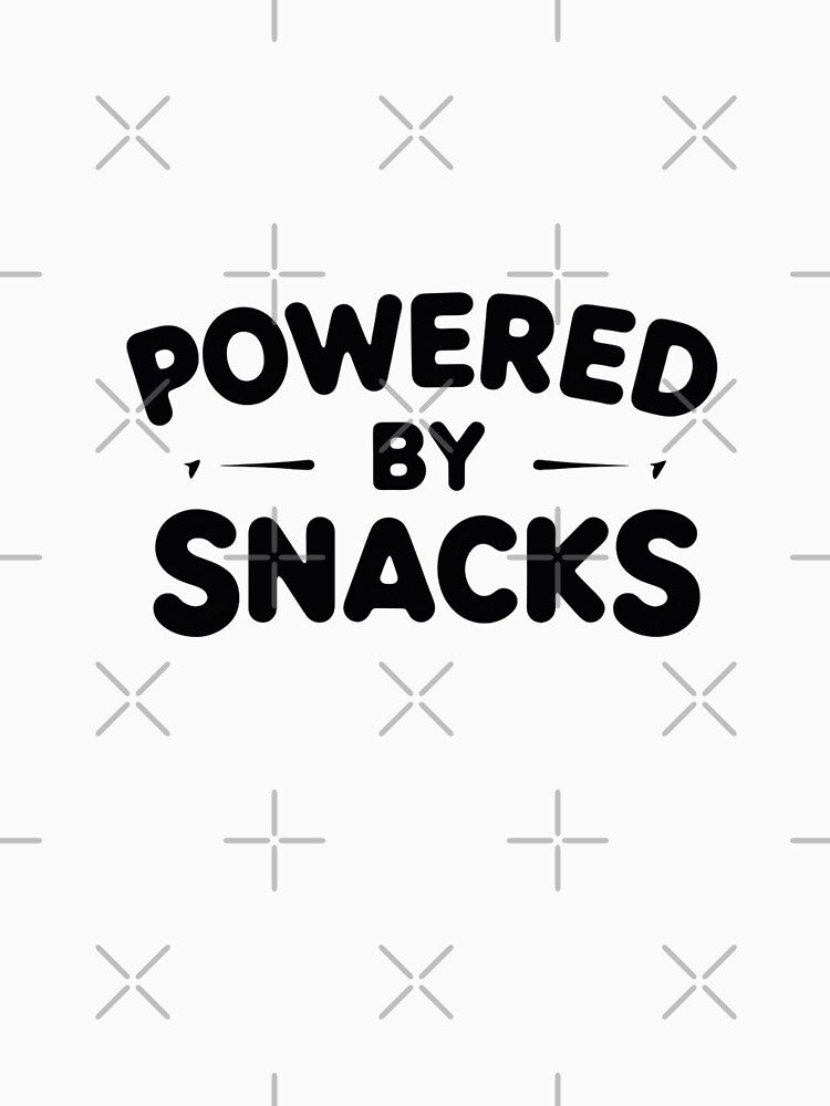 Powered By Snacks by Arty Art T-Shirts, Hoodie, Sweatshirt | BlankRebels.com (Image 3)
