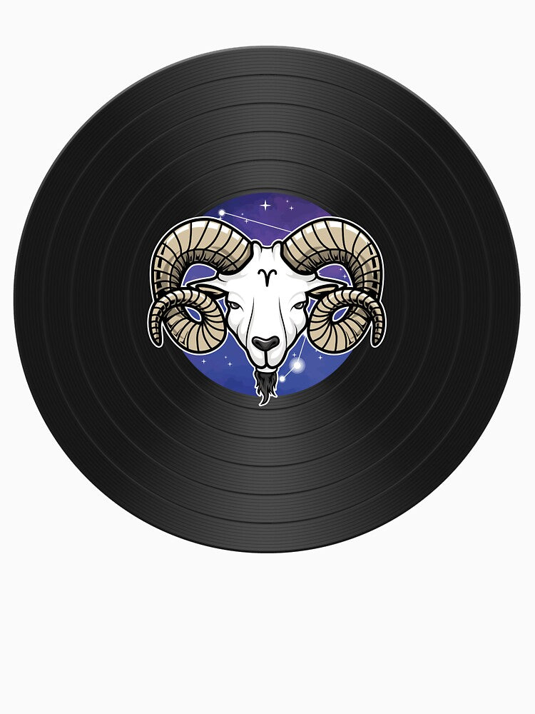 Aries Vinyl Print – Bold Zodiac Record Art by Midnight789 T-Shirts, Hoodie, Sweatshirt | BlankRebels.com (Image 3)