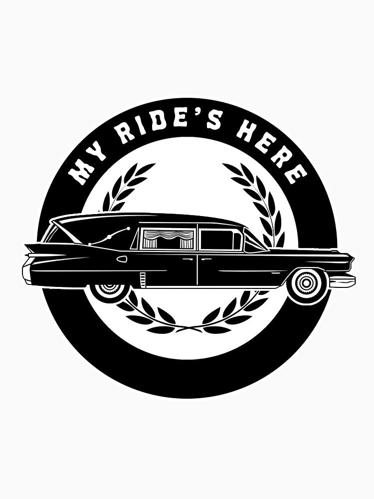 My Ride's Here - Hearse by joshpincus