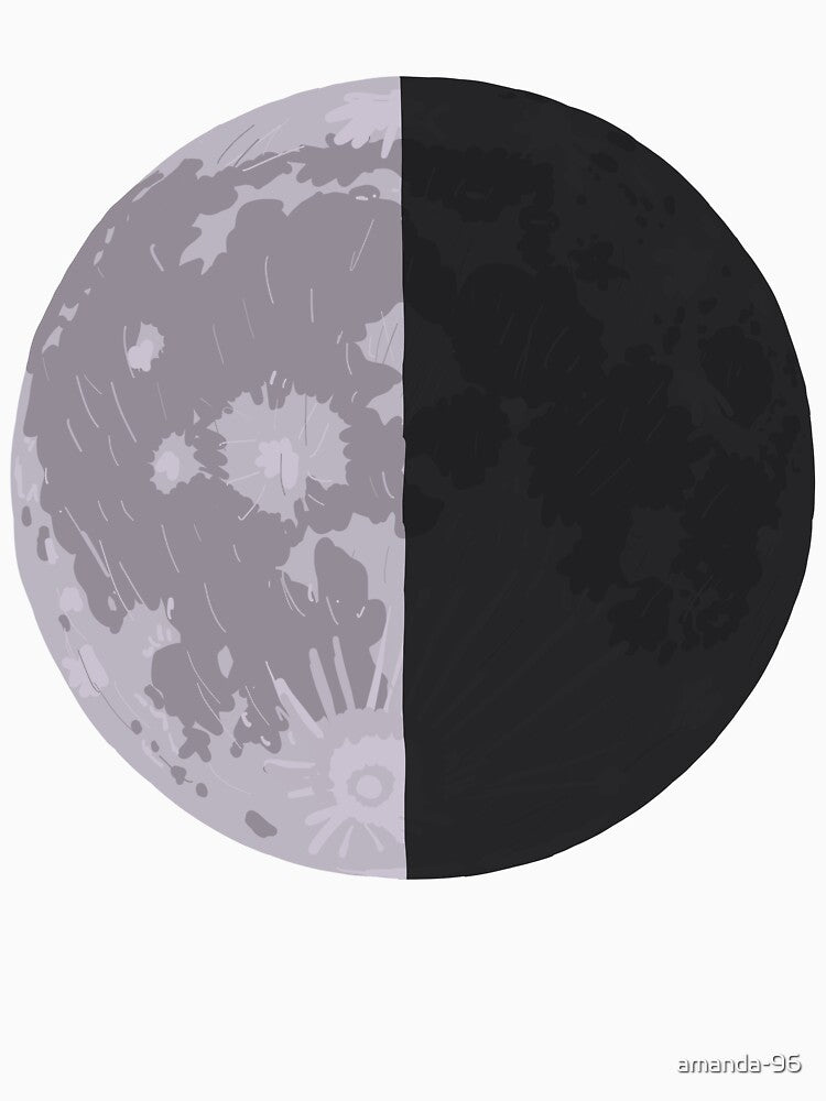 Last Quarter Moon by amanda-96 T-Shirts, Hoodie, Sweatshirt | BlankRebels.com (Image 3)