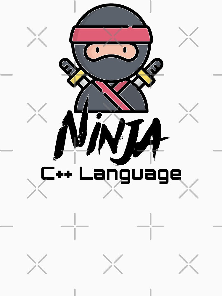 C++ Language Ninja (color black) by Stornu2Ruedas T-Shirts, Hoodie, Sweatshirt | BlankRebels.com (Image 3)