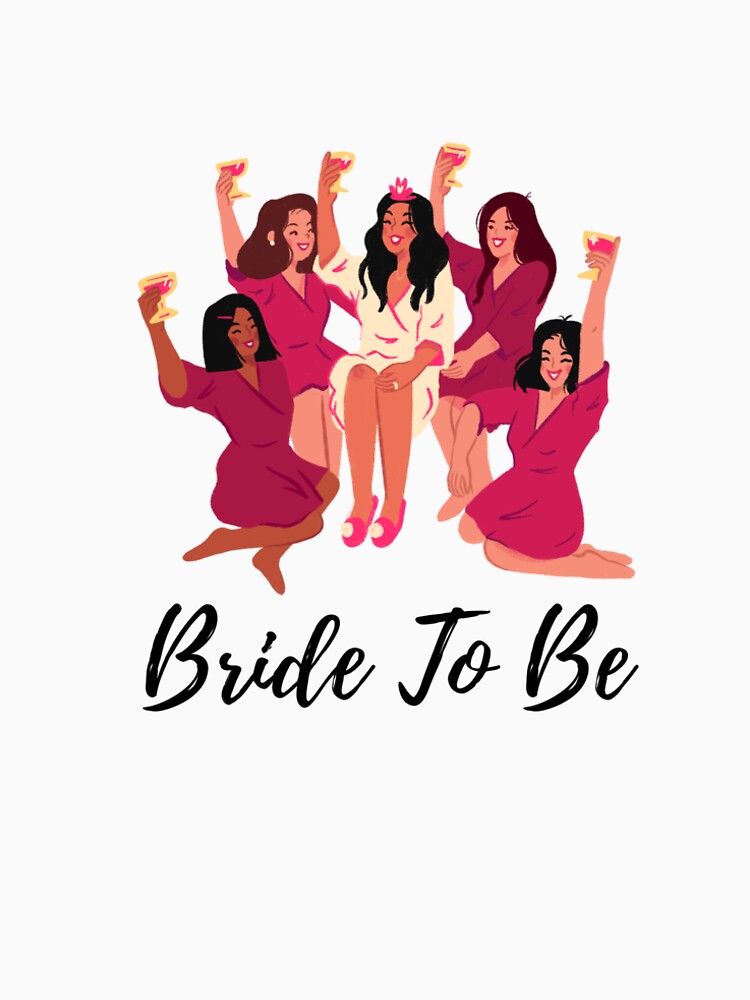 Bride And Bride Bitch Shirts , Bride Tribe Shirts , Bride Squad Gifts shirt by Blexmo Hoodie, Sweatshirt (Image 2)