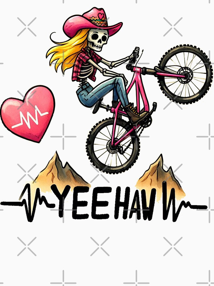 Mountain Bike Bicycle Skeleton by maximinano100k T-Shirts, Hoodie, Sweatshirt | BlankRebels.com (Image 3)