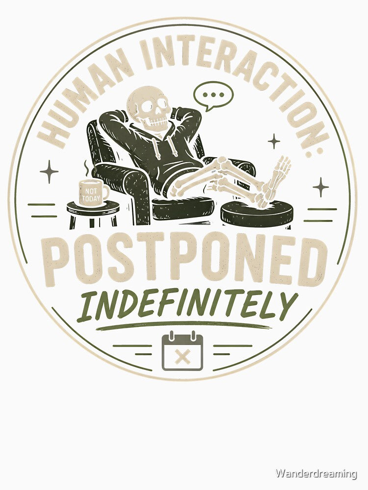 Introvert Anxiety - Postponed by Wanderdreaming