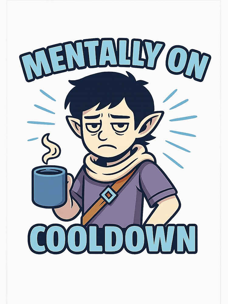 Mentally on Cooldown by Flymaxxx T-Shirts, Hoodie, Sweatshirt | BlankRebels.com (Image 3)