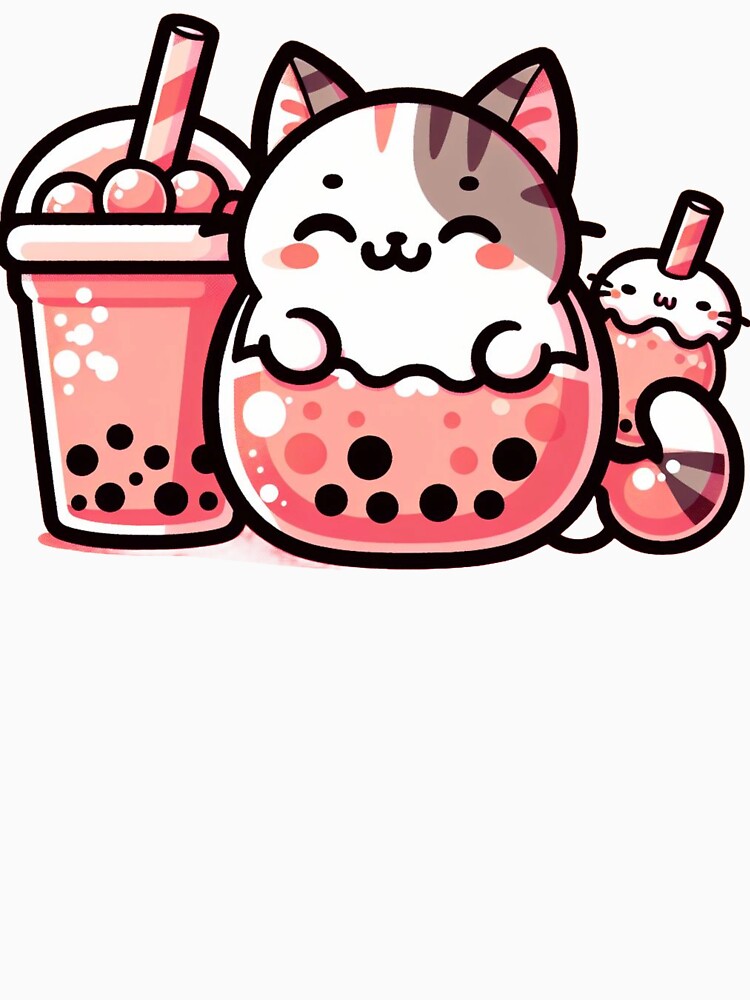 Bubble Tea Cute NekoCat by tuckmerrytees T-Shirts, Hoodie, Sweatshirt | BlankRebels.com (Image 3)