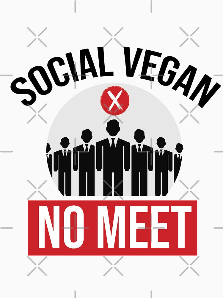 Social Vegan / Introvert / Funny Introvert / Introvert Gift by ikidyounot T-Shirts, Hoodie, Sweatshirt (Image 3)