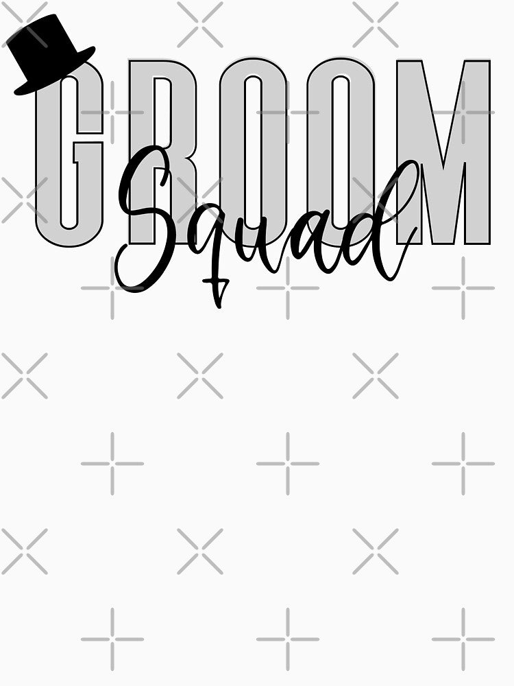 groom squad with hat by Drahmed T-Shirts, Hoodie, Sweatshirt | BlankRebels.com (Image 3)
