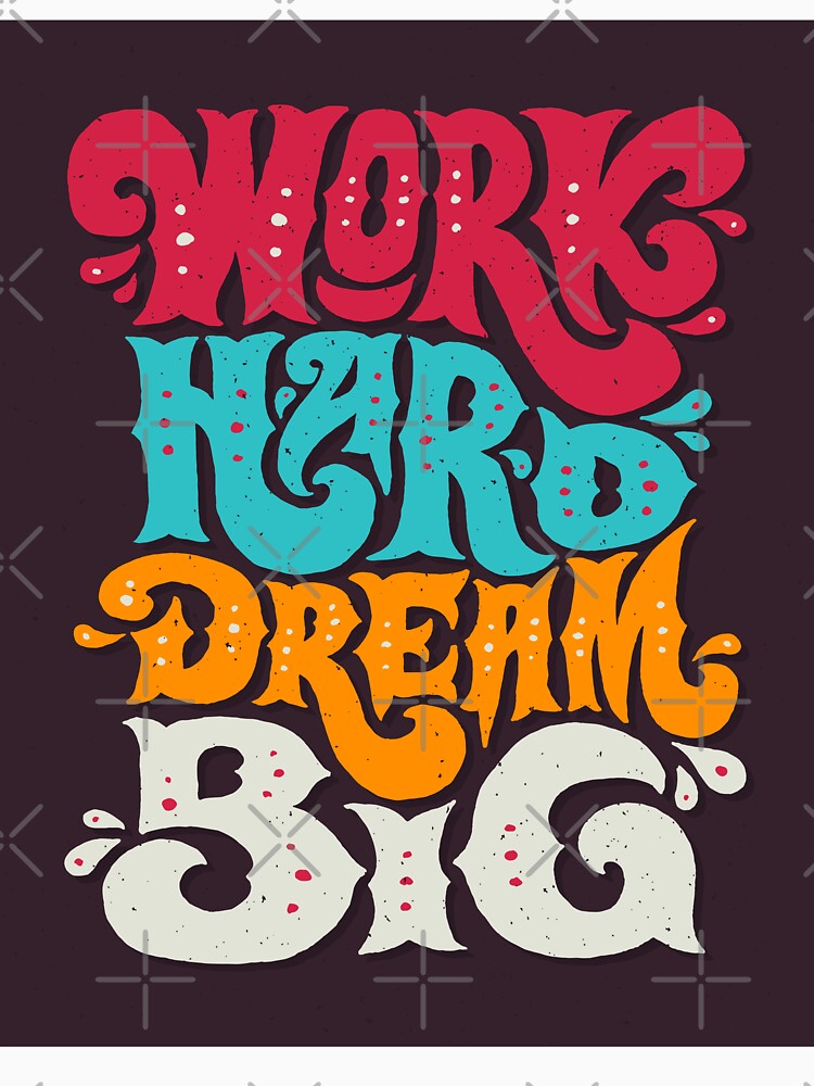 Motivational Vector Lettering Poster by Peekonet T-Shirts, Hoodie, Sweatshirt | BlankRebels.com (Image 3)