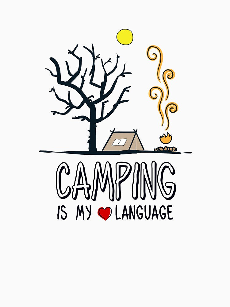 Camping Is My Love Language by ProArtzilla T-Shirts, Hoodie, Sweatshirt | BlankRebels.com (Image 3)