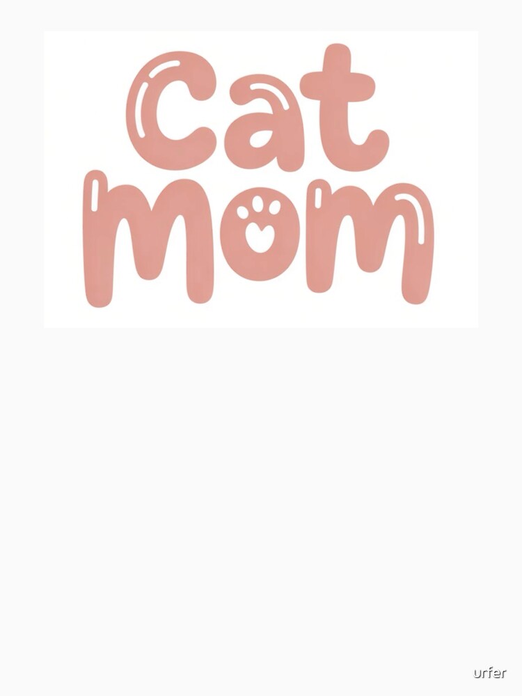 Cat Mom – Minimalist and cute design by urfer T-Shirts, Hoodie, Sweatshirt | BlankRebels.com (Image 3)