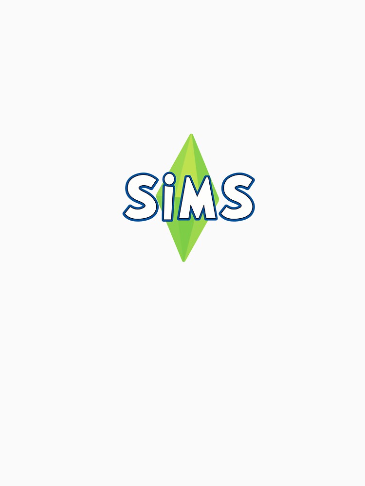 Sims Logo by MiniPorve T-Shirts, Hoodie, Sweatshirt | BlankRebels.com (Image 3)