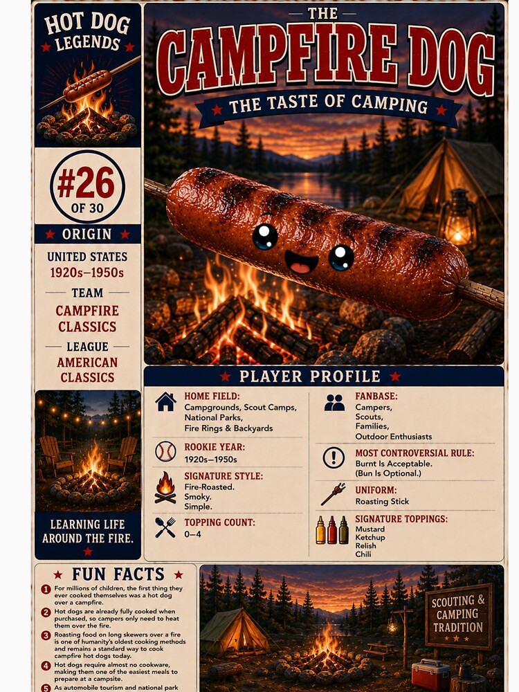 Hotdog Heroes Campfire Dog by 1mooreroy