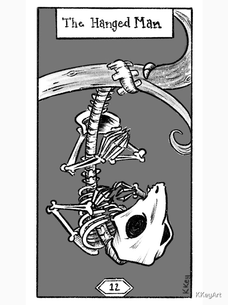 The Hanged Man - Dead Tarot by KKeyArt T-Shirts, Hoodie, Sweatshirt | BlankRebels.com (Image 3)