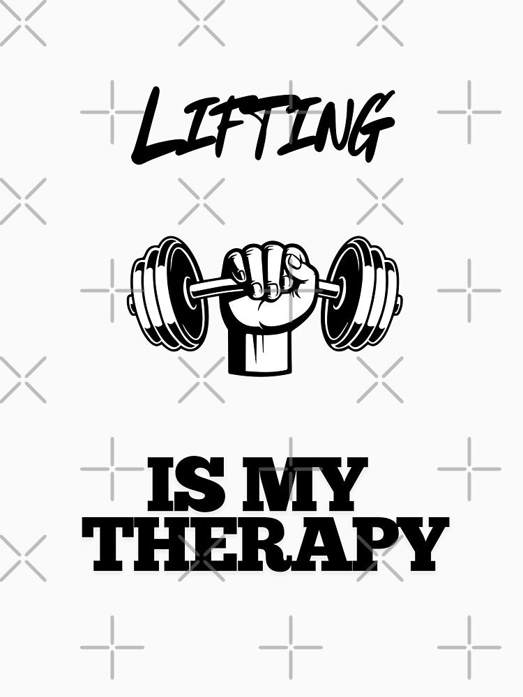 Lifting is my therapy by CultDigHoriz T-Shirts, Hoodie, Sweatshirt | BlankRebels.com (Image 3)