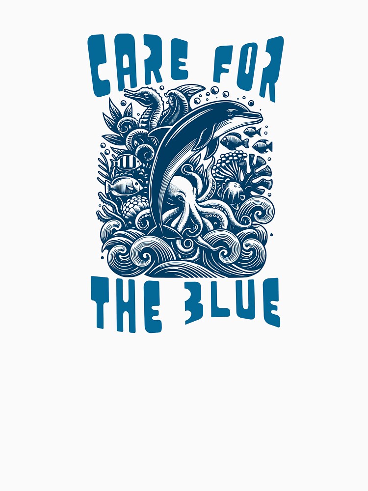 Care for the Blue by Paw Print Tee Hoodie, Sweatshirt | BlankRebels.com (Image 3)