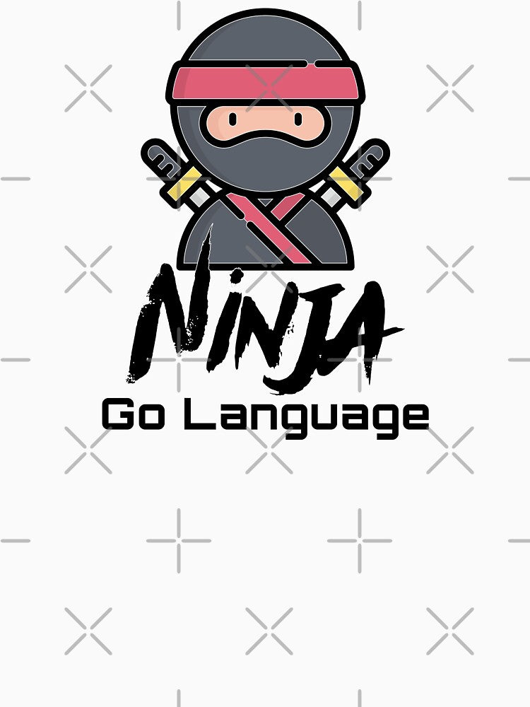 Go Language Ninja (color black) by Stornu2Ruedas T-Shirts, Hoodie, Sweatshirt | BlankRebels.com (Image 3)