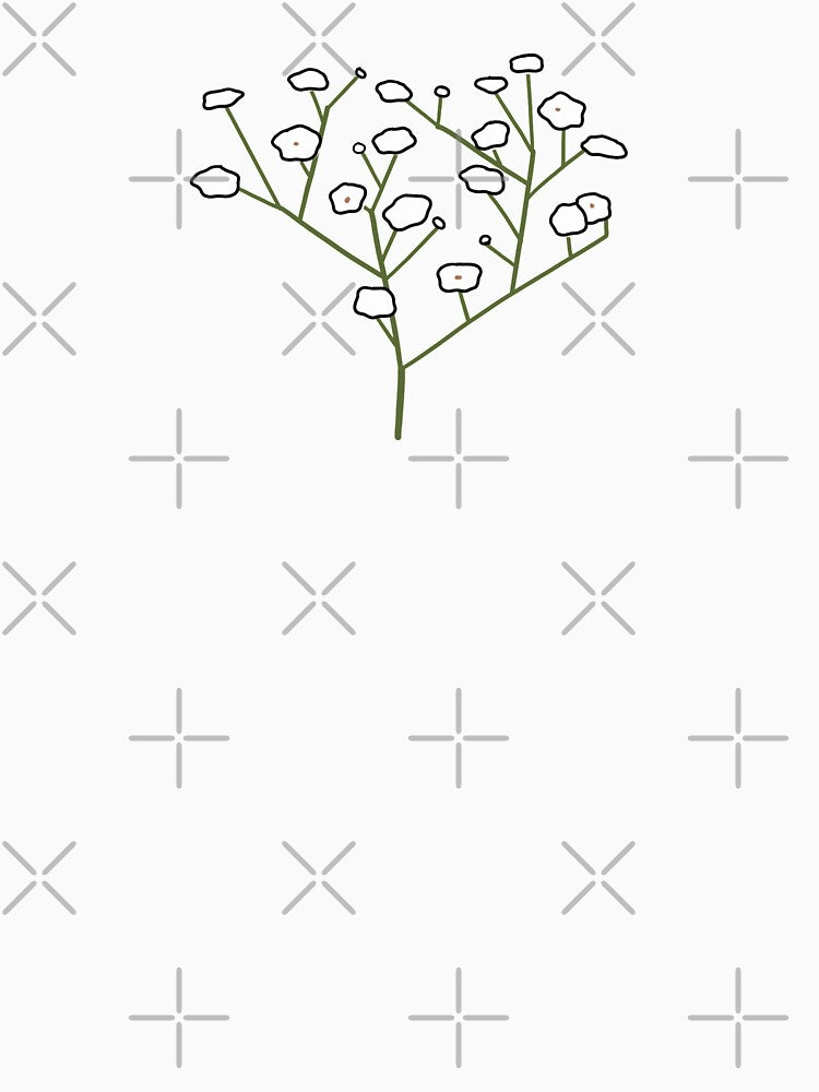 Baby’s breath flower by -crafty-cat- T-Shirts, Hoodie, Sweatshirt | BlankRebels.com (Image 3)