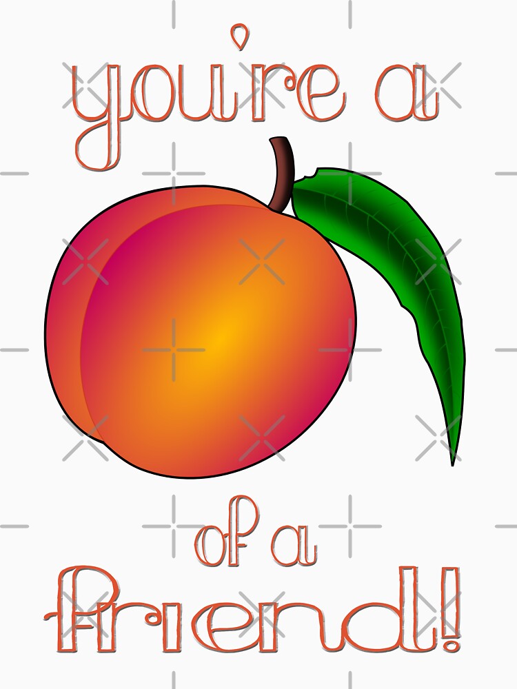 Peach of a Friend by Frankie Cat Photography T-Shirts, Hoodie, Sweatshirt | BlankRebels.com (Image 3)