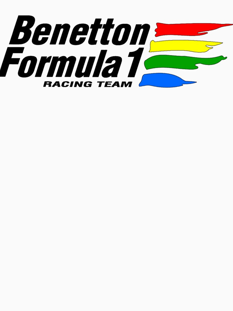 Benetton Formula Team Retro 90s Classic T-Shirt by JohnVallario Hoodie, Sweatshirt | BlankRebels.com (Image 3)
