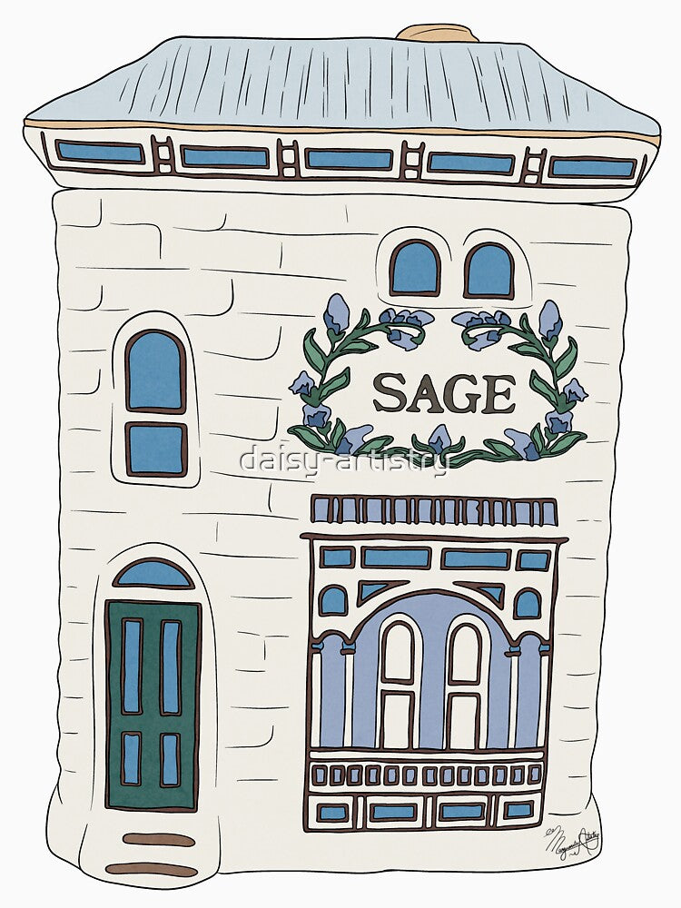 Spice Village: Sage House by Marguerite Artistry T-Shirts, Hoodie, Sweatshirt | BlankRebels.com (Image 3)