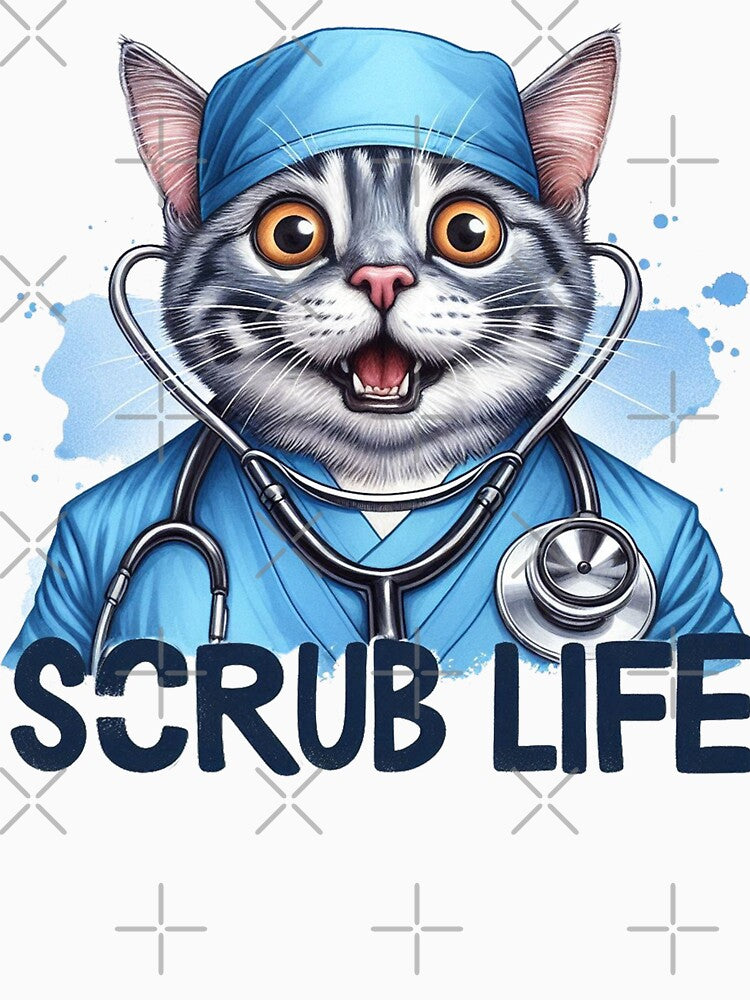 Sarcastic Nurse, Scrub Life Sarcastic Nurse by francous03 T-Shirts, Hoodie, Sweatshirt | BlankRebels.com (Image 3)