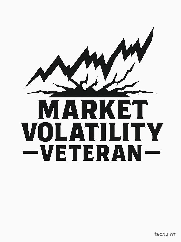 Market Volatility Veteran – Bold Chart Earthquake Graphic by techy-rrr T-Shirts, Hoodie, Sweatshirt (Image 3)