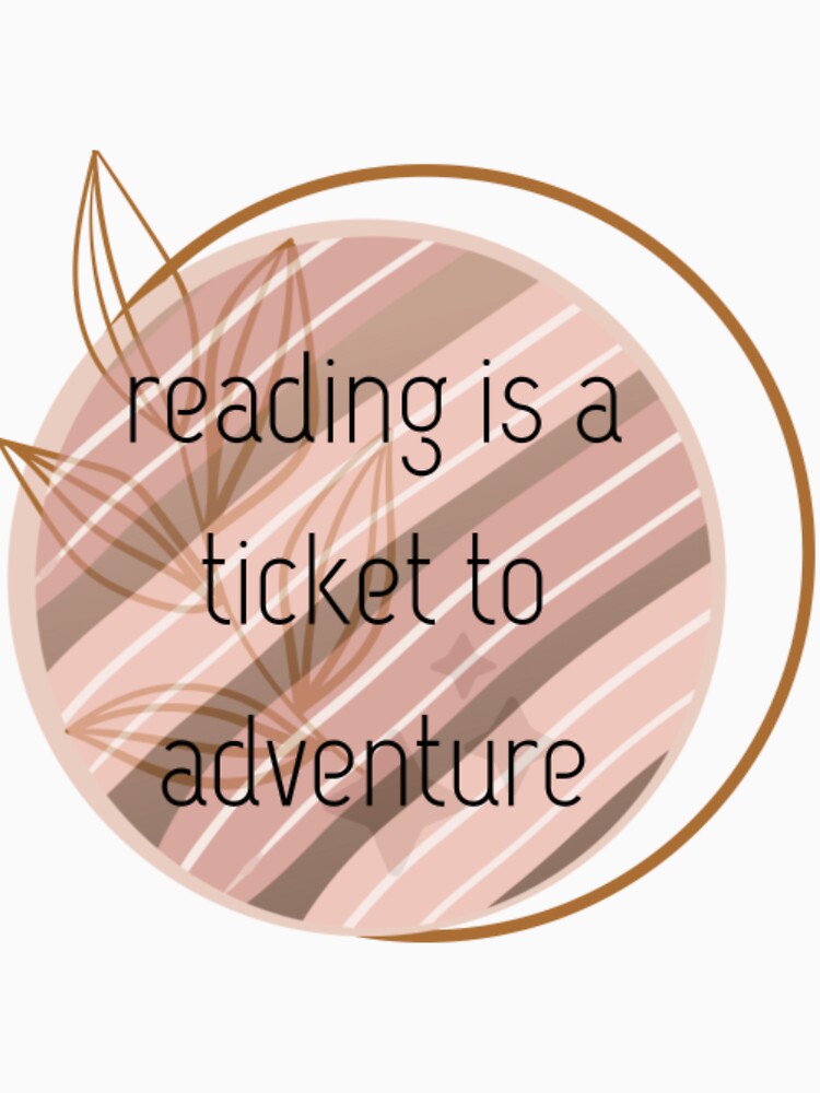 reading is a ticket to adventure boho style17 by EdgeOfAlliez