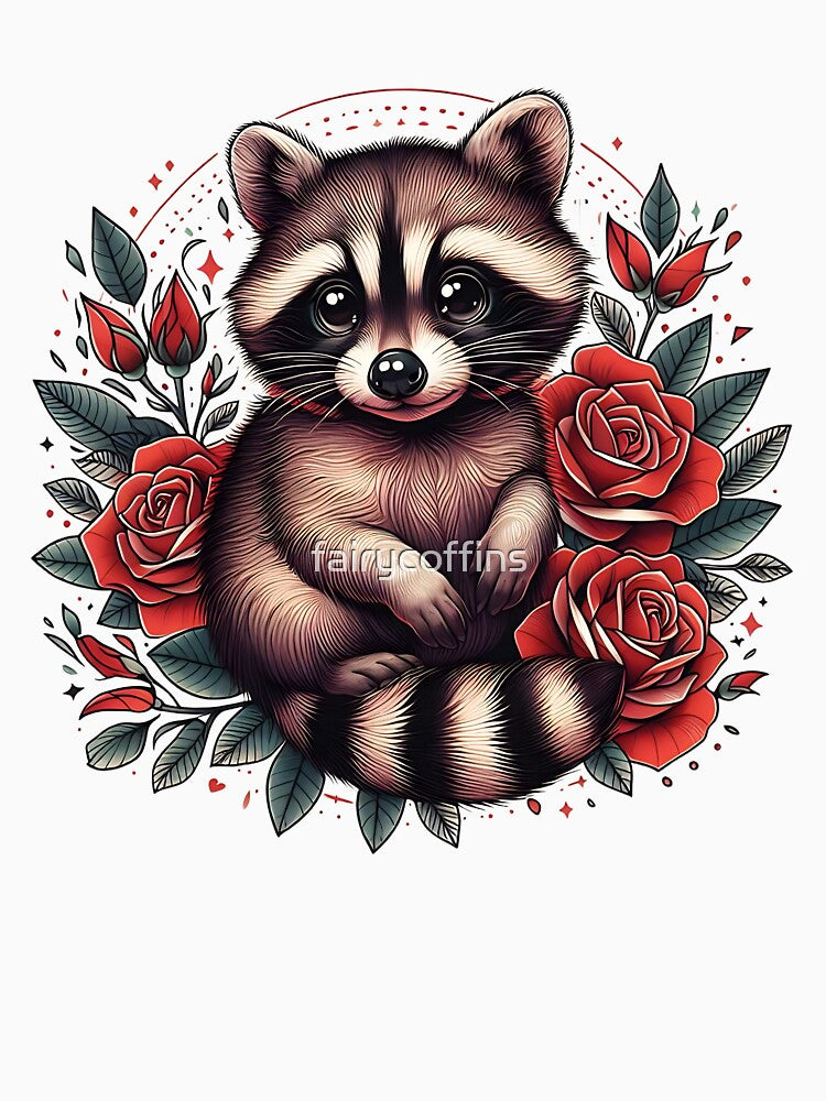 Trash Panda by fairycoffins T-Shirts, Hoodie, Sweatshirt | BlankRebels.com (Image 3)