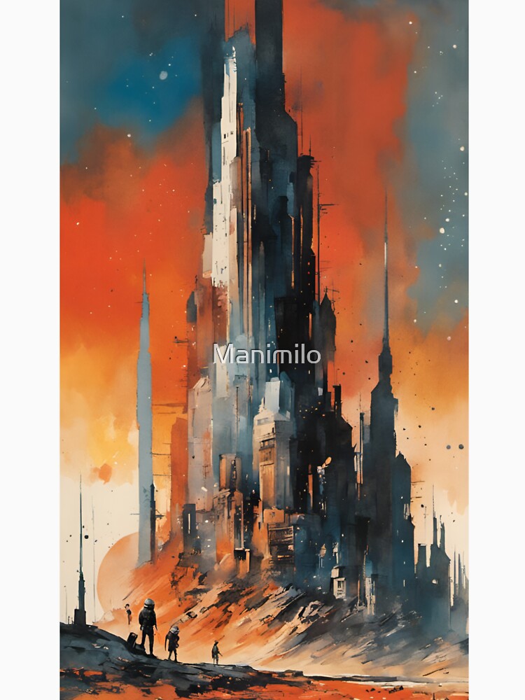 Martian Sunset by Manimilo T-Shirts, Hoodie, Sweatshirt | BlankRebels.com (Image 2)