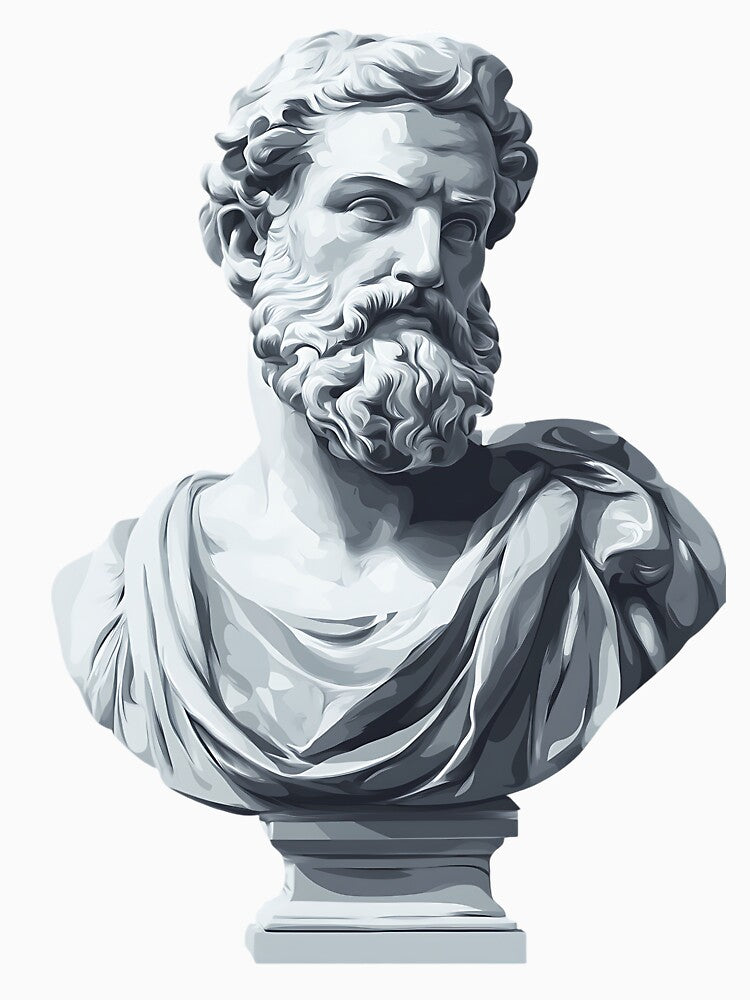 Light Academia Aesthetic Art - Classical Marble Bust by bapupa T-Shirts, Hoodie, Sweatshirt | BlankRebels.com (Image 3)