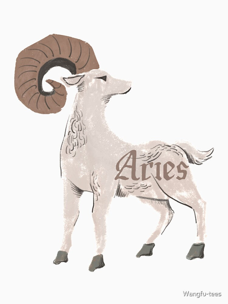 Aries Zodiac Sign Horoscope Constellation Retro Vintage Ram by Wangfu-tees Hoodie, Sweatshirt | BlankRebels.com (Image 3)