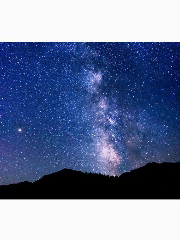 Purple Mountain Star Galaxy by newburyboutique T-Shirts, Hoodie, Sweatshirt | BlankRebels.com (Image 3)