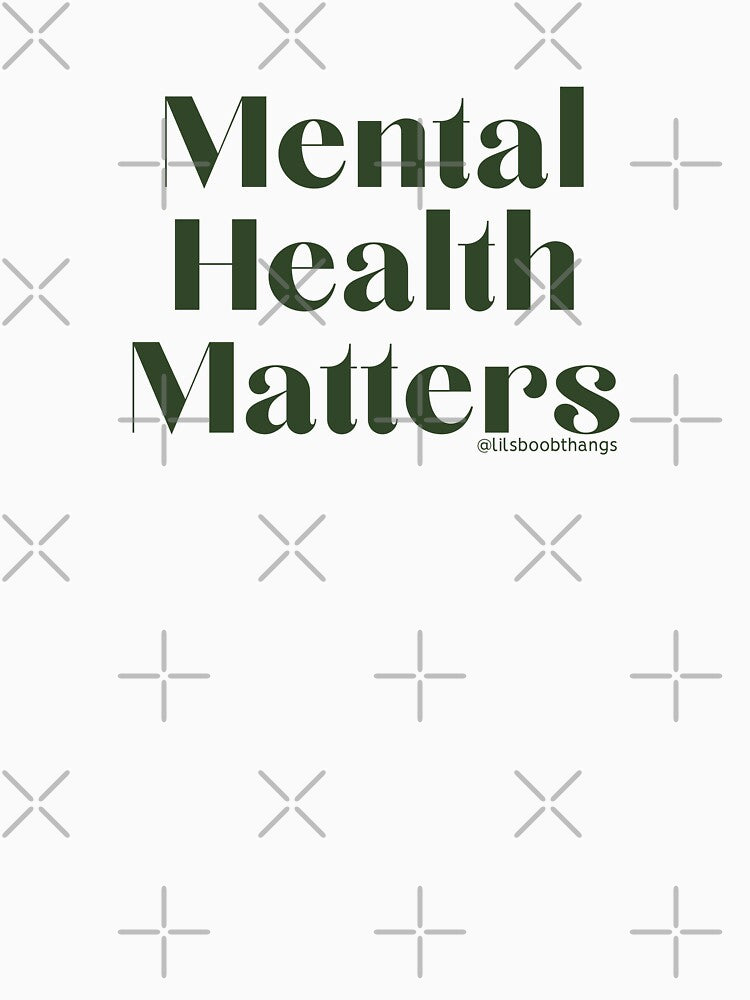 Mental Health Matters., v25b | @lilsboobthangs by lilsboobthangs T-Shirts, Hoodie, Sweatshirt | BlankRebels.com (Image 3)