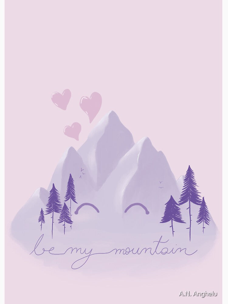 Be my mountain by A.N. Angheluș T-Shirts, Hoodie, Sweatshirt | BlankRebels.com (Image 3)
