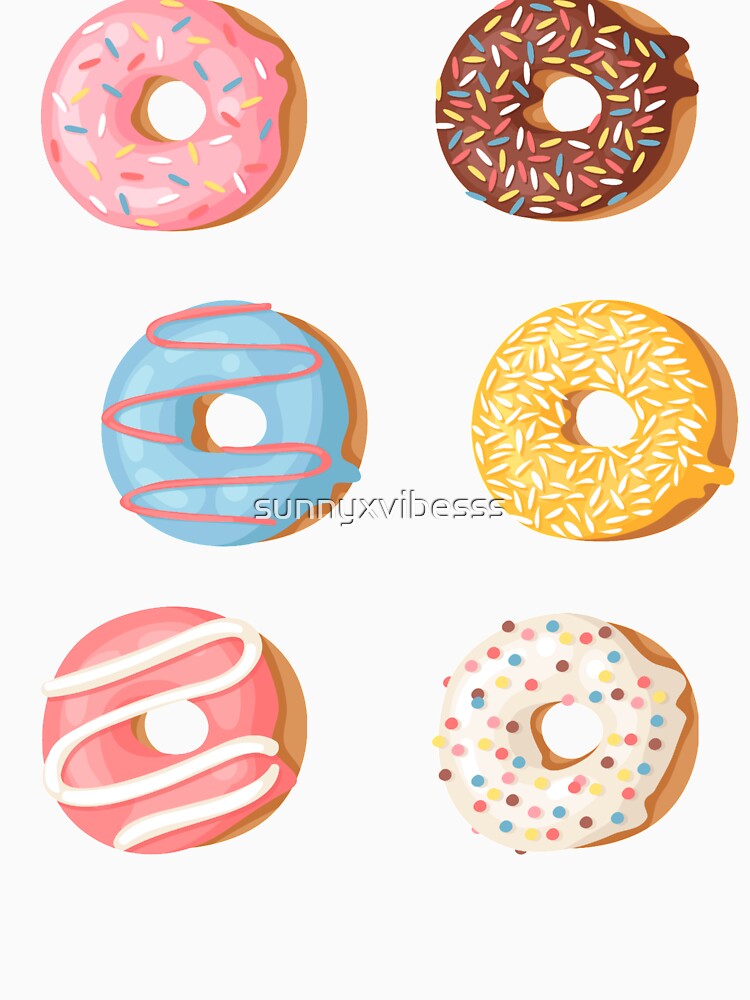 Donuts by sunnyxvibesss T-Shirts, Hoodie, Sweatshirt | BlankRebels.com (Image 3)