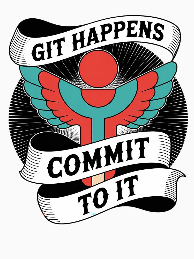 Git Happens Commit to It by FranzFriesen T-Shirts, Hoodie, Sweatshirt | BlankRebels.com (Image 3)